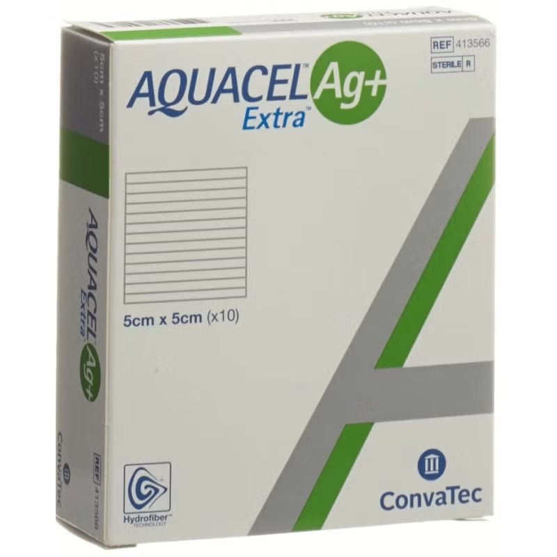 AQUACEL® Ag+ Extra Wundauflage 5 x 5 cm