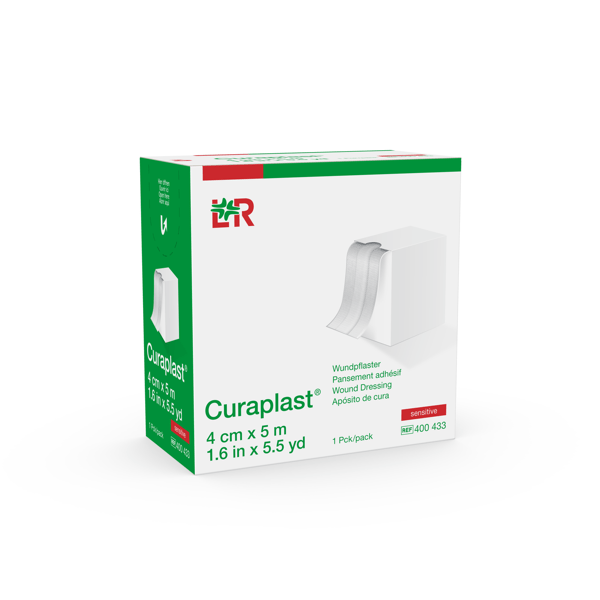 Curaplast sensitive Wundschnellverband, 4cmx5m