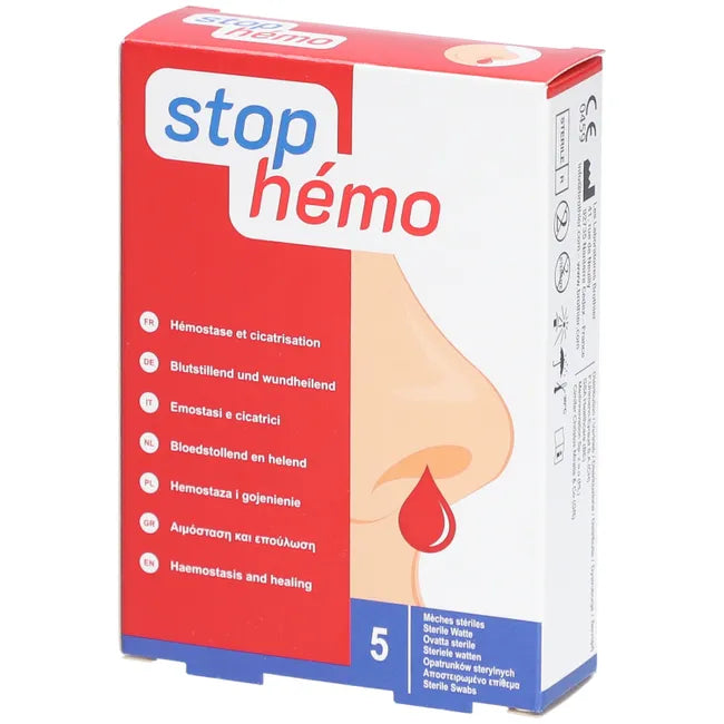 Stop Hémo® Blutstillende Watte aus Kalciumalginat