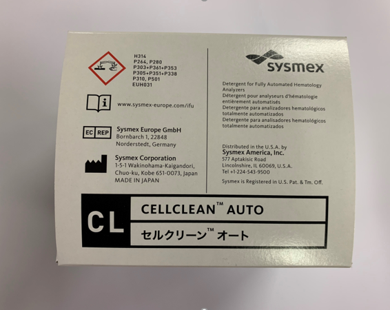 Sysmex Cellclean Auto 20x4ml